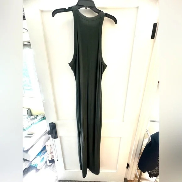 SKIMS NWT SOFT LOUNGE HIGH NECK TANK DRESS - DEEP SEA - Picture 8 of 8